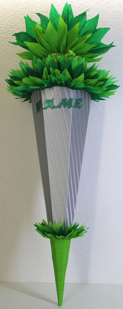 SCHULTÜTE ZUCKERTÜTE OHNE BUCHSTABEN !! Rohling70 85 100cm farblich pass. Ranzen
