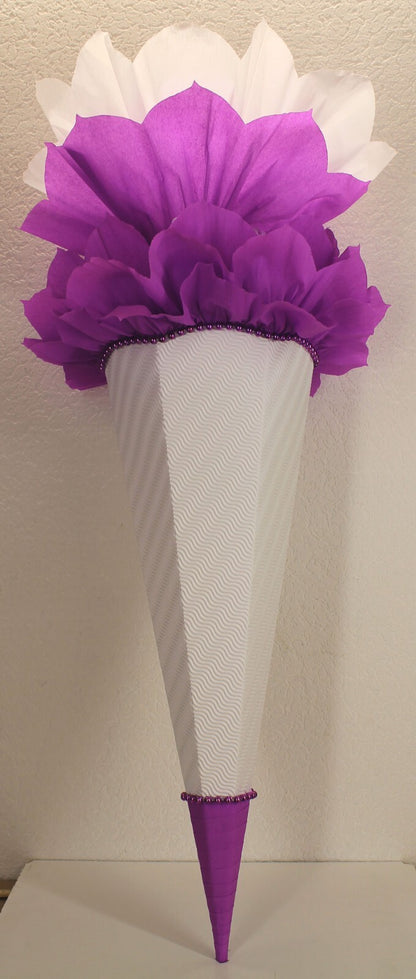 SCHULTÜTE ZUCKERTÜTE OHNE BUCHSTABEN Rohling 40 70 75 80 85 90 100cm