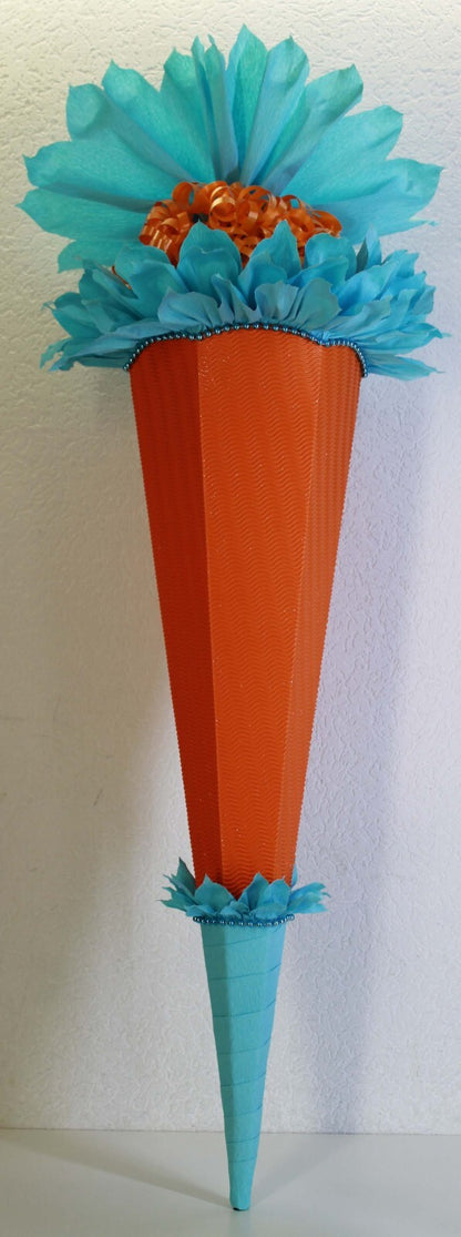 SCHULTÜTE ZUCKERTÜTE OHNE BUCHSTABEN !! Rohling 40 70 75 80 85 90 100cm Mädchen