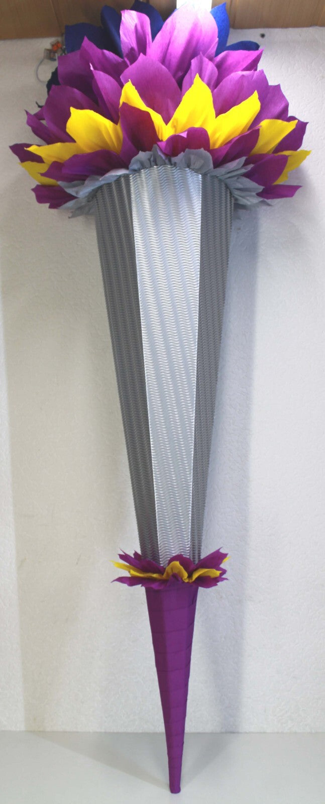 SCHULTÜTE ZUCKERTÜTE OHNE BUCHSTABEN Rohling 40 70 75 80 85 90 100cm 1m Mädchen