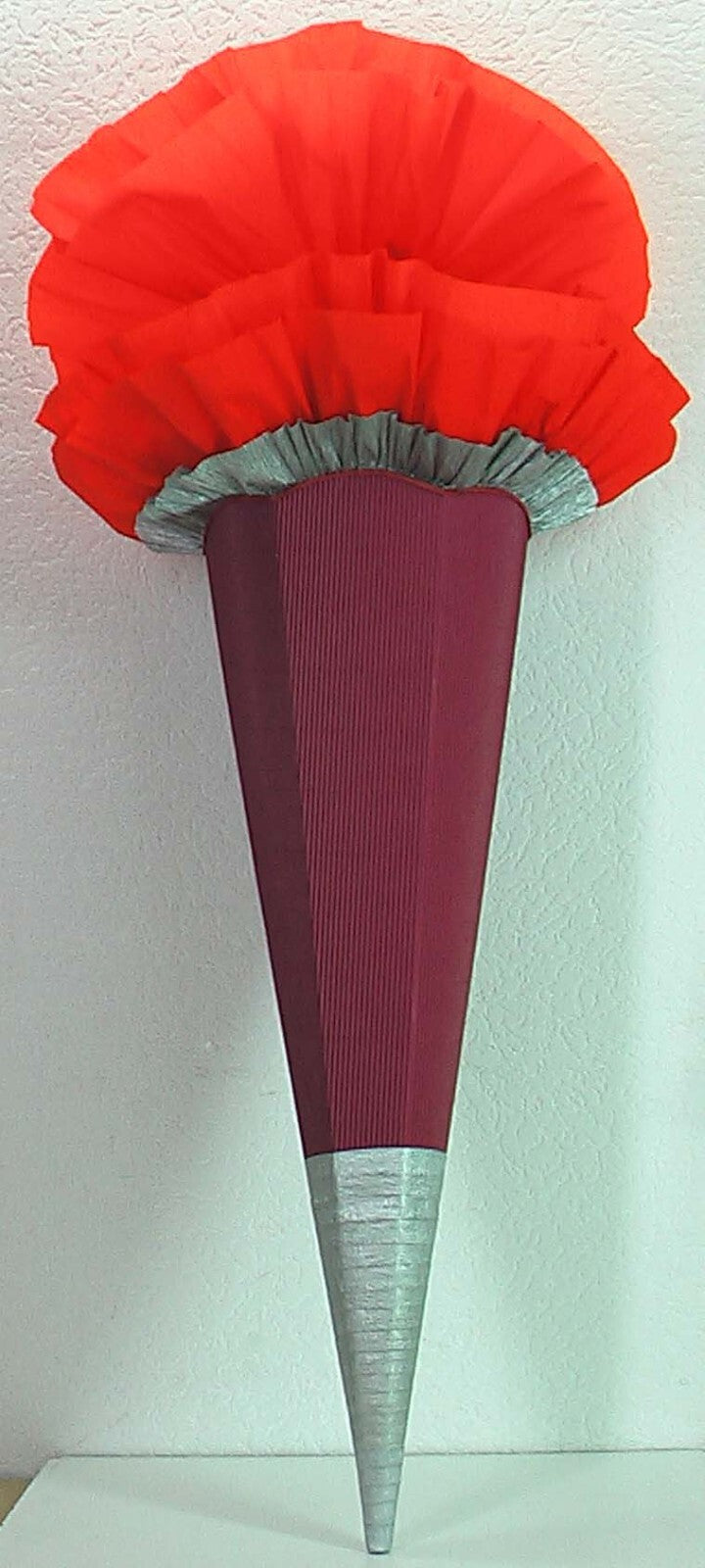 SCHULTÜTE ZUCKERTÜTE OHNE BUCHSTABEN !! Rohling 40 70 75 80 85 90cm 1m JUNGS