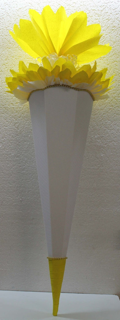 SCHULTÜTE ZUCKERTÜTE OHNE BUCHSTABEN Rohling 40 70 75 80 85 90 100cm 1m Mädchen
