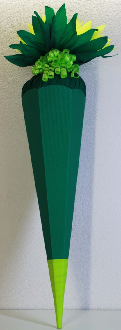 SCHULTÜTE ZUCKERTÜTE OHNE BUCHSTABEN Rohling7085100cm farblich passend Rucksack