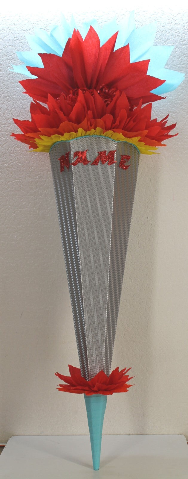 SCHULTÜTE ZUCKERTÜTE OHNE BUCHSTABEN ! Rohling 4070 80 85 90 100cm JUNGE MÄDCHEN