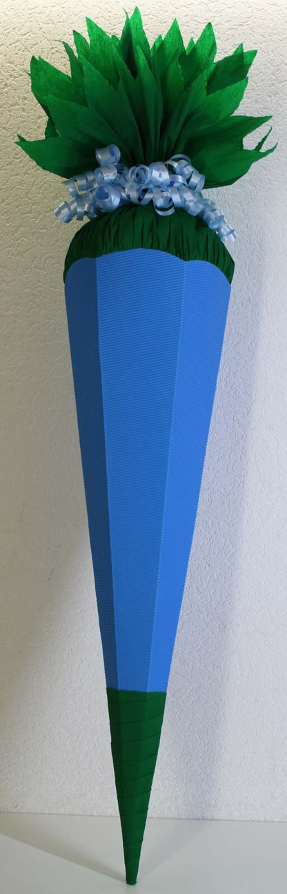 SCHULTÜTE ZUCKERTÜTE OHNE BUCHSTABEN Rohling70 85 1m farblich passend Tornister