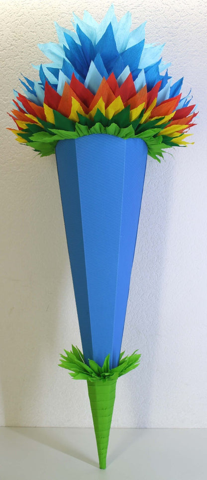 SCHULTÜTE ZUCKERTÜTE OHNE BUCHSTABEN !! Rohling70 85 100cm farblich pass. Ranzen