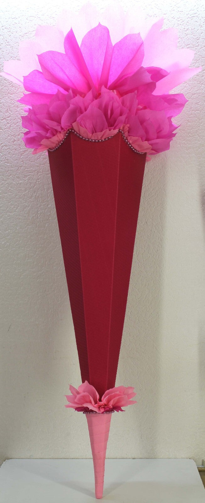 SCHULTÜTE ZUCKERTÜTE OHNE BUCHSTABEN !! Rohling40 70 75 80 85 90 100cm Mädchen