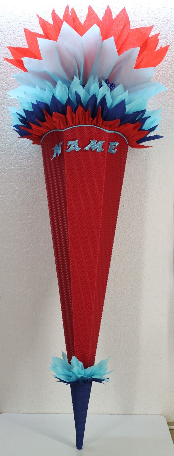 SCHULTÜTE ZUCKERTÜTE OHNE BUCHSTABEN ! Rohling 4070 80 85 90 100cm JUNGE MÄDCHEN