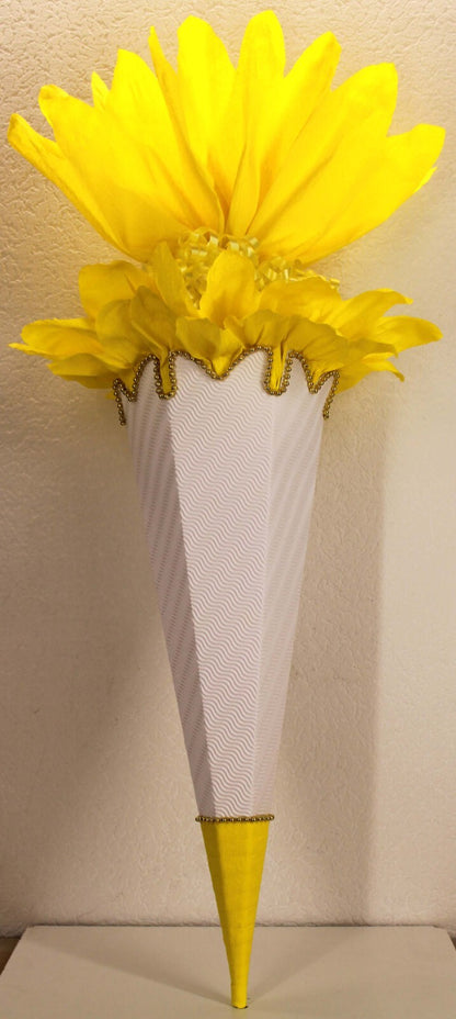SCHULTÜTE ZUCKERTÜTE OHNE BUCHSTABEN Rohling 40 70 75 80 85 90 100cm 1m Mädchen