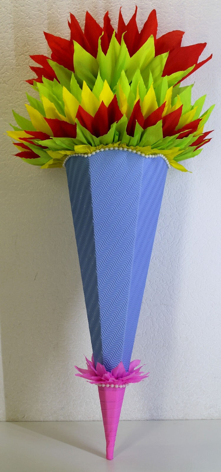 SCHULTÜTE ZUCKERTÜTE OHNE BUCHSTABEN !! Rohling 40 70 75 80 85 90 100cm Mädchen
