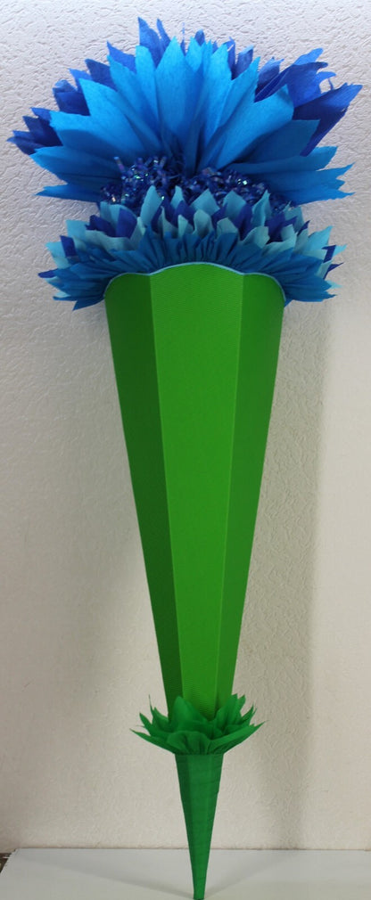 SCHULTÜTE ZUCKERTÜTE OHNE BUCHSTABEN !! Rohling 40 70 75 80 85 90 100cm/1m JUNGS