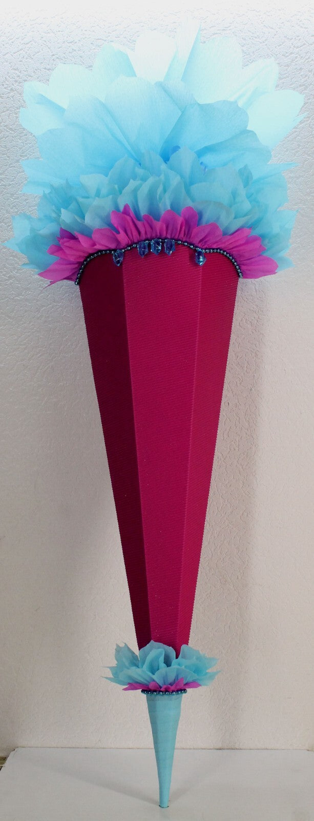 SCHULTÜTE ZUCKERTÜTE OHNE BUCHSTABEN !! Rohling 40 70 75 80 85 90 100cm Mädchen