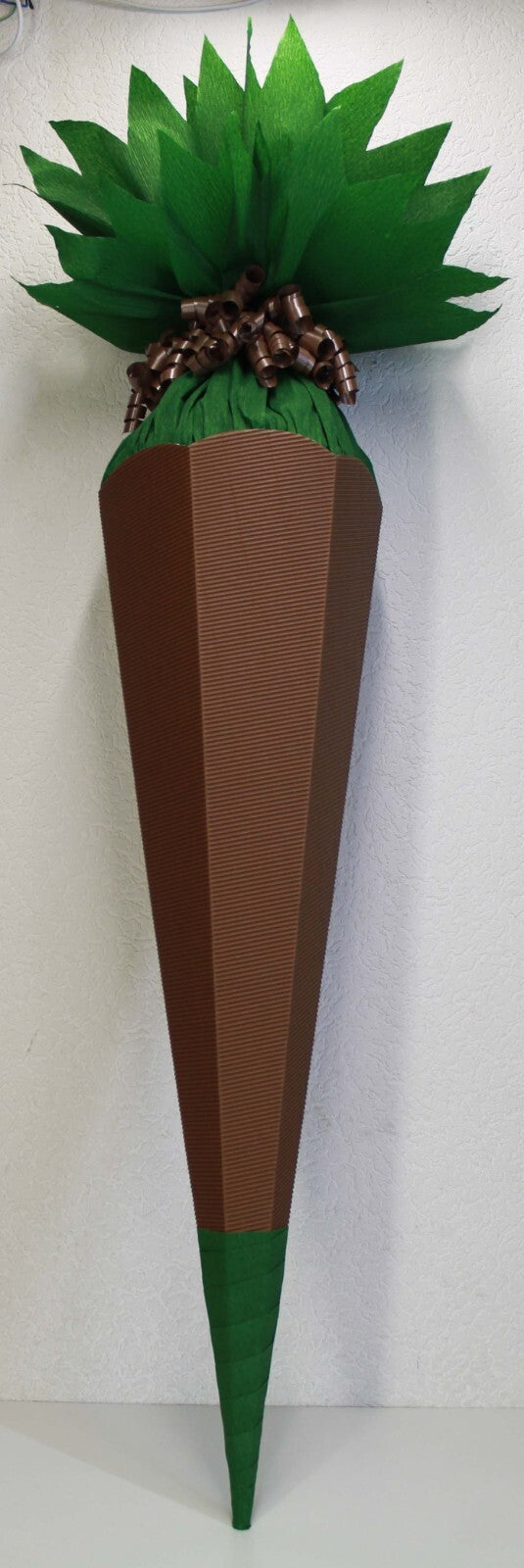 SCHULTÜTE ZUCKERTÜTE OHNE BUCHSTABEN !!KORPUS 70 80 85 90 100cm REGENBOGENFARBEN