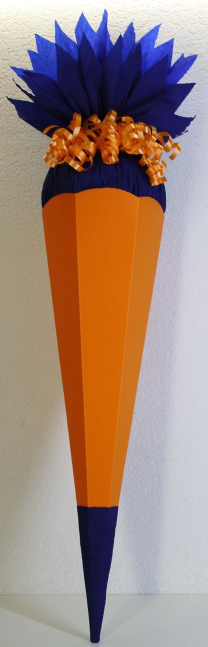 SCHULTÜTE ZUCKERTÜTE OHNE BUCHSTABEN Rohling70 85 1m farblich passend Tornister