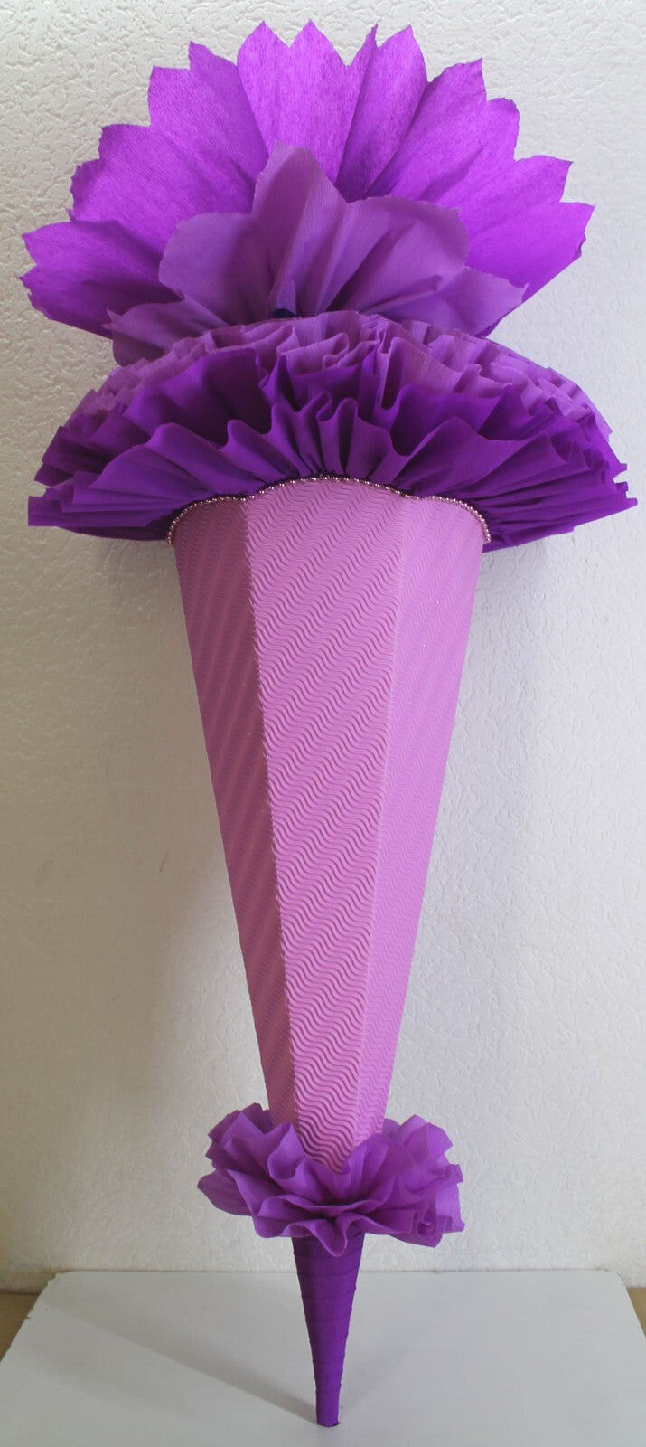 SCHULTÜTE ZUCKERTÜTE OHNE BUCHSTABEN !! Rohling40 70 75 80 85 90 100cm Mädchen