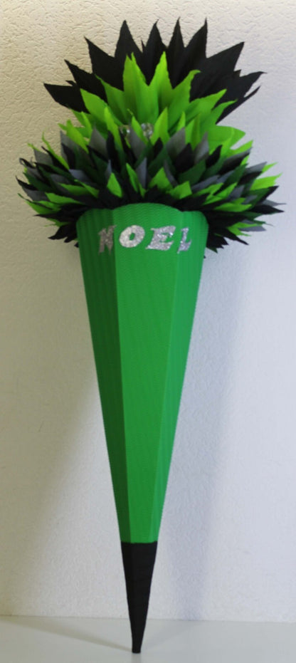 SCHULTÜTE ZUCKERTÜTE OHNE BUCHSTABEN !! Rohling 40 70 75 80 85 90cm 1m JUNGS