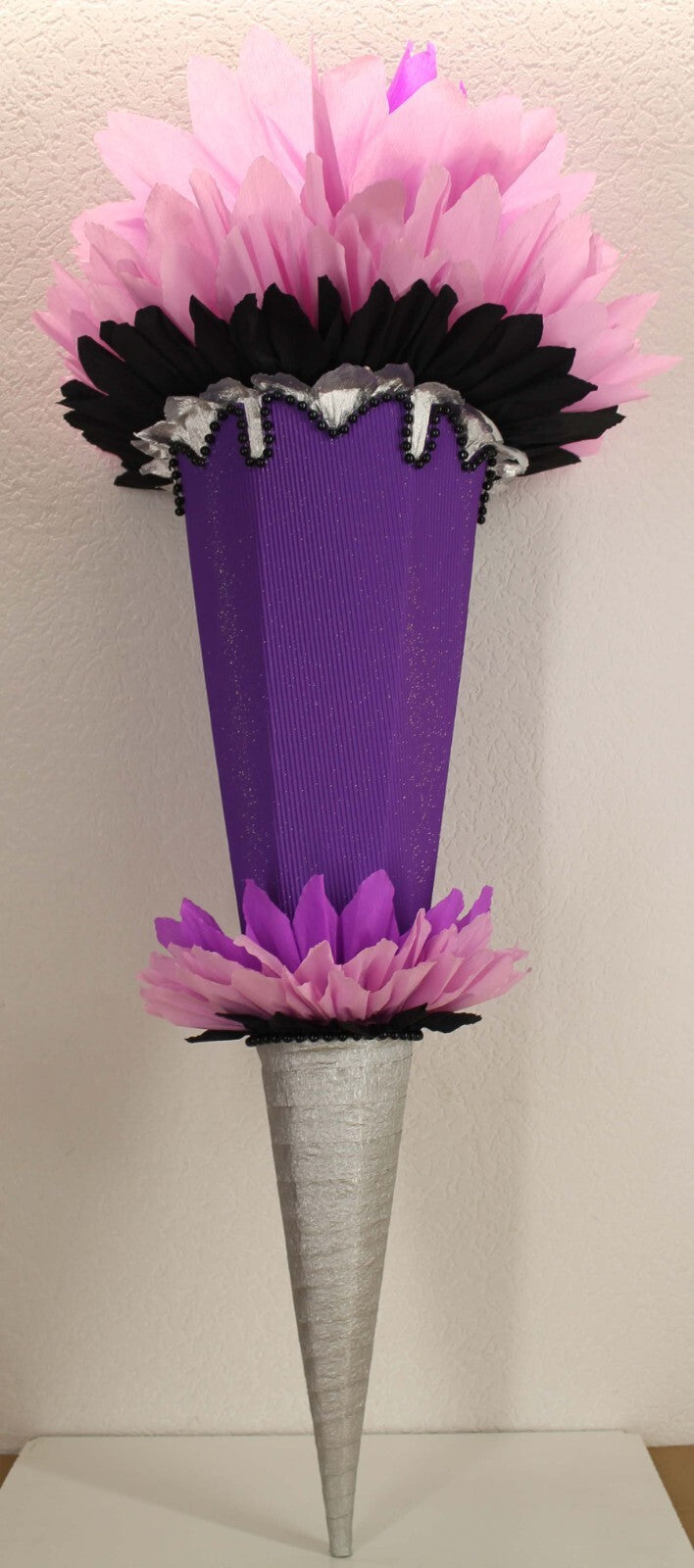 SCHULTÜTE ZUCKERTÜTE OHNE BUCHSTABEN Rohling 40 70 75 80 85 90 100cm 1m Mädchen