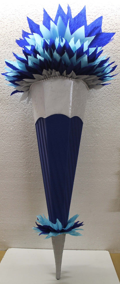 SCHULTÜTE ZUCKERTÜTE OHNE BUCHSTABEN ! Rohling 70 75 80 85 cm Mädchen GLITZER