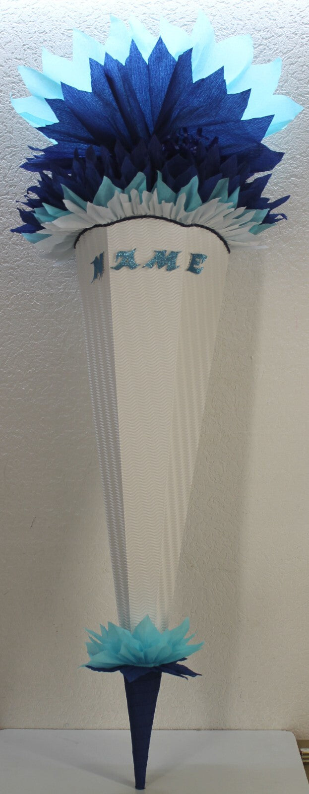 SCHULTÜTE ZUCKERTÜTE OHNE BUCHSTABEN ! Rohling 4070 80 85 90 100cm JUNGE MÄDCHEN