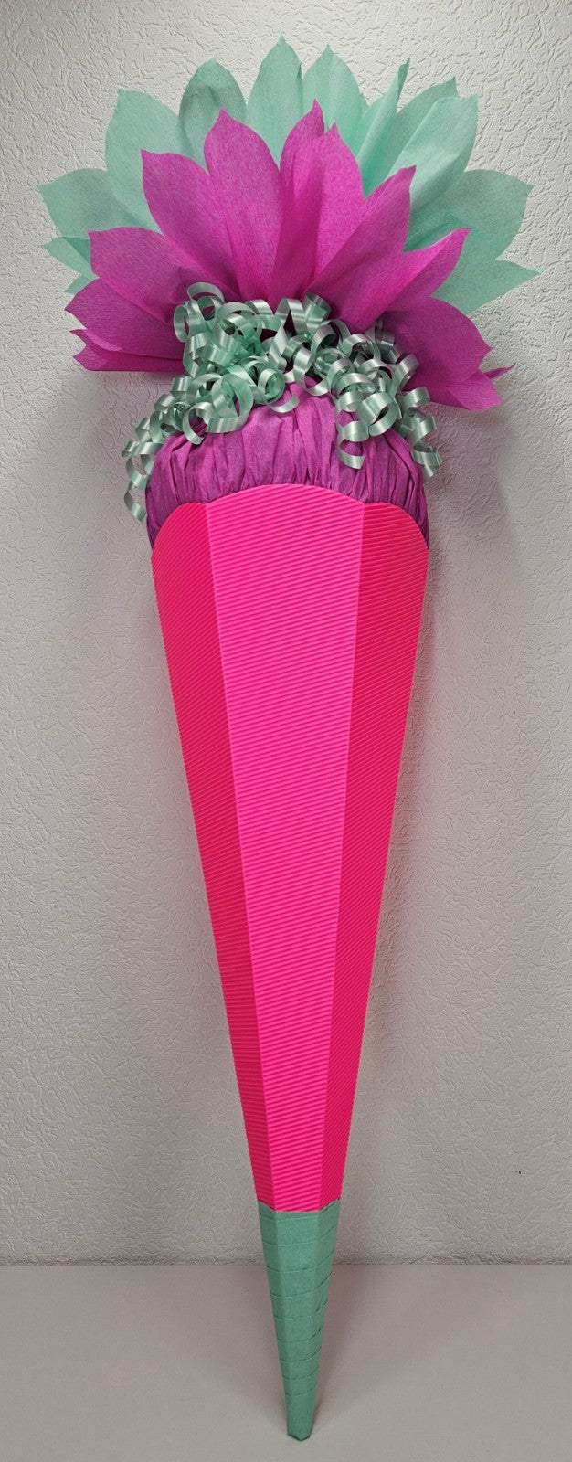 SCHULTÜTE ZUCKERTÜTE OHNE BUCHSTABEN KORPUS 8085 100 farblich passend SCHULMAPPE