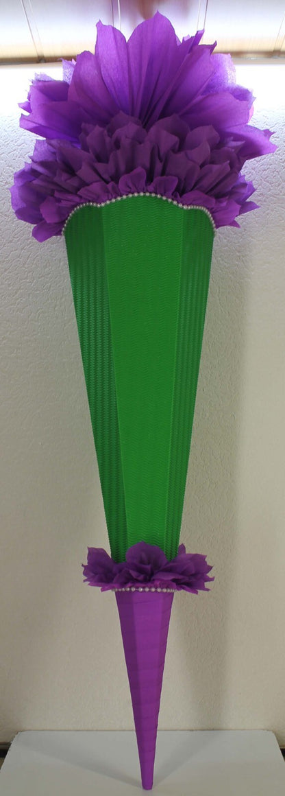 SCHULTÜTE ZUCKERTÜTE OHNE BUCHSTABEN  !! Rohling 40 70 75 80 85 90 100cm / 1m 