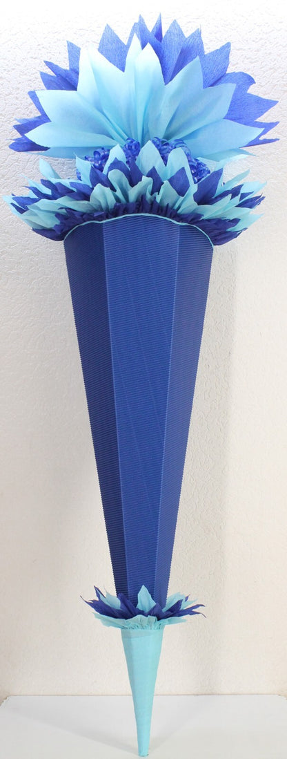 SCHULTÜTE ZUCKERTÜTE OHNE BUCHSTABEN !! Rohling 40 70 75 80 85 90 100cm/1m JUNGS