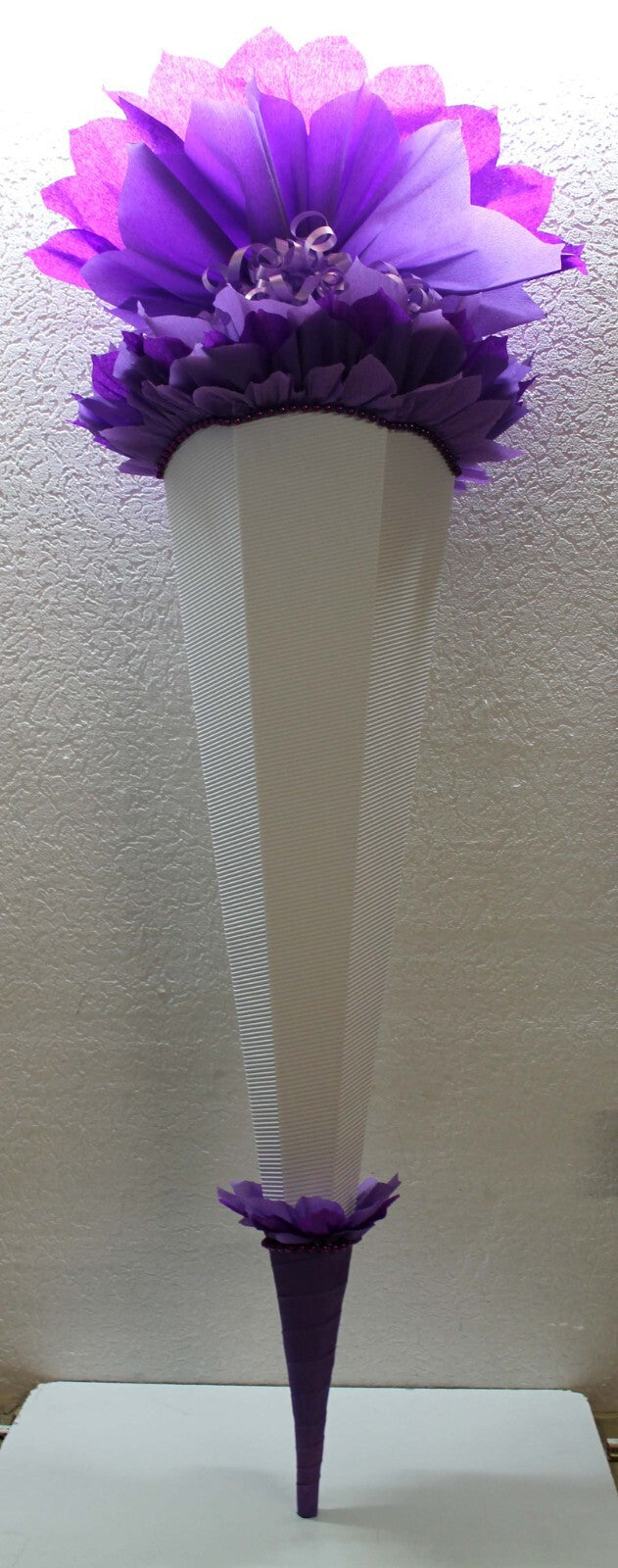 SCHULTÜTE ZUCKERTÜTE OHNE BUCHSTABEN !! Rohling 40 70 75 80 85 90 100cm Mädchen