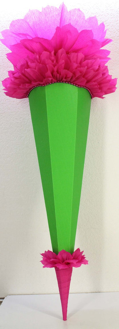 SCHULTÜTE ZUCKERTÜTE OHNE BUCHSTABEN  !! Rohling 40 70 75 80 85 90 100cm / 1m 