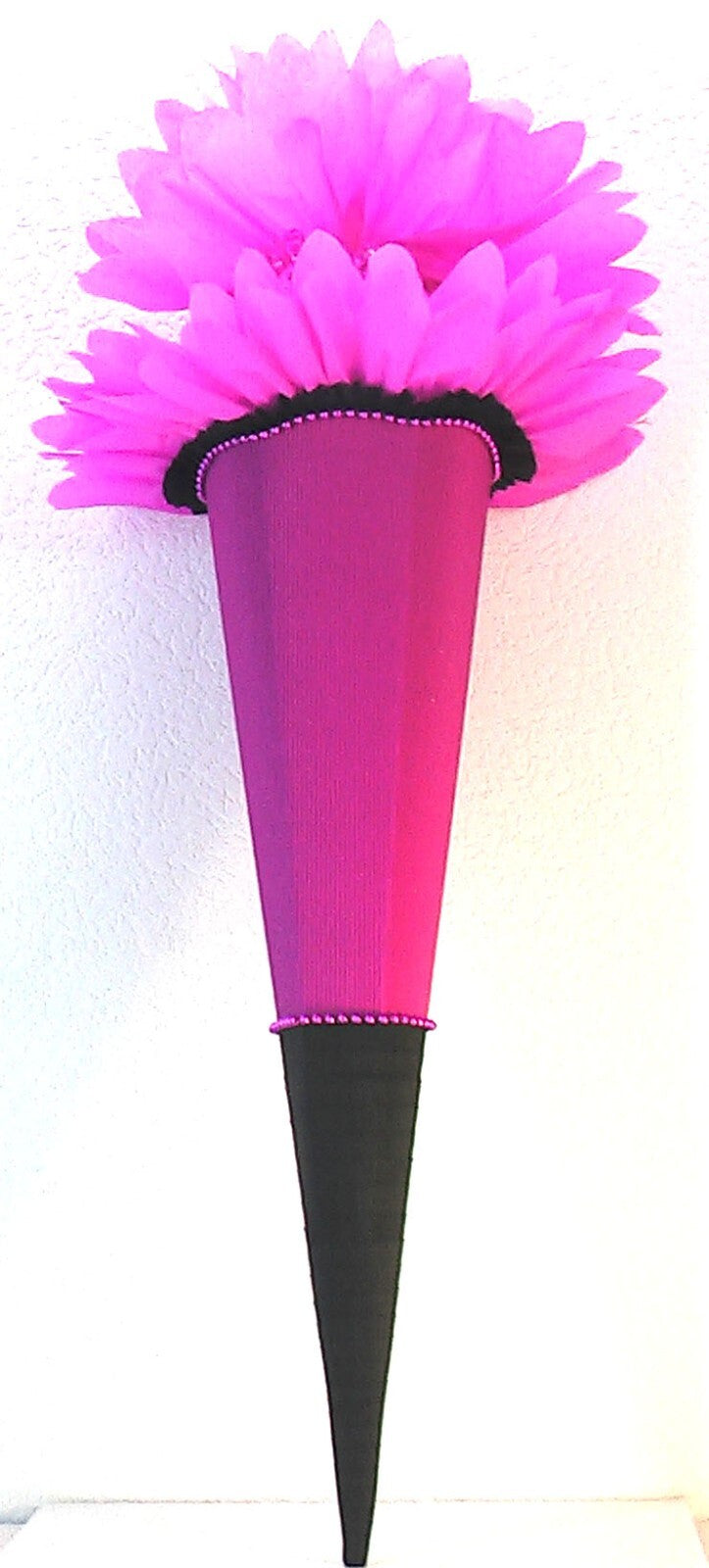 SCHULTÜTE ZUCKERTÜTE OHNE BUCHSTABEN Rohling 40 70 75 80 85 90 100cm 1m Mädchen