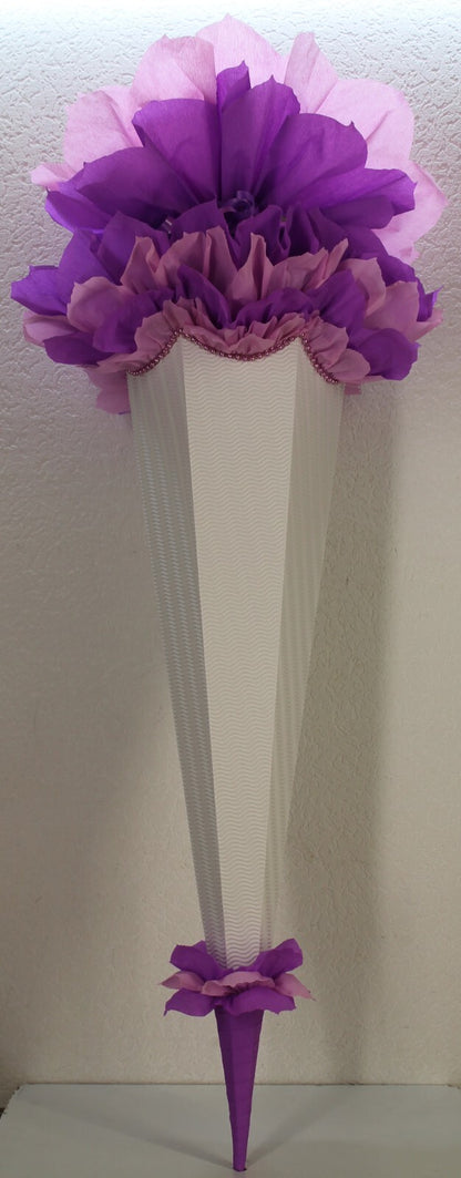 SCHULTÜTE ZUCKERTÜTE OHNE BUCHSTABEN  !! Rohling 40 70 75 80 85 90 100cm / 1m 