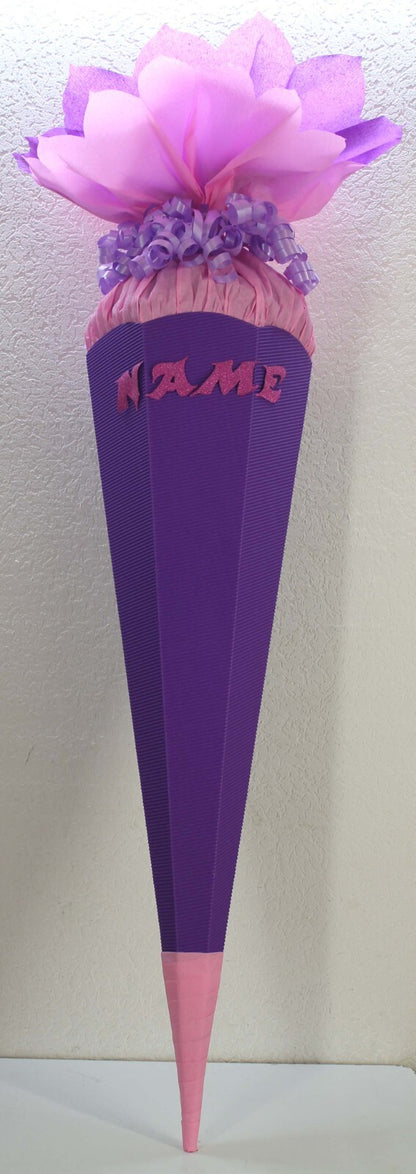 SCHULTÜTE ZUCKERTÜTE OHNE BUCHSTABEN! Rohling 40 70 80 85 90 1m passend z.Ranzen