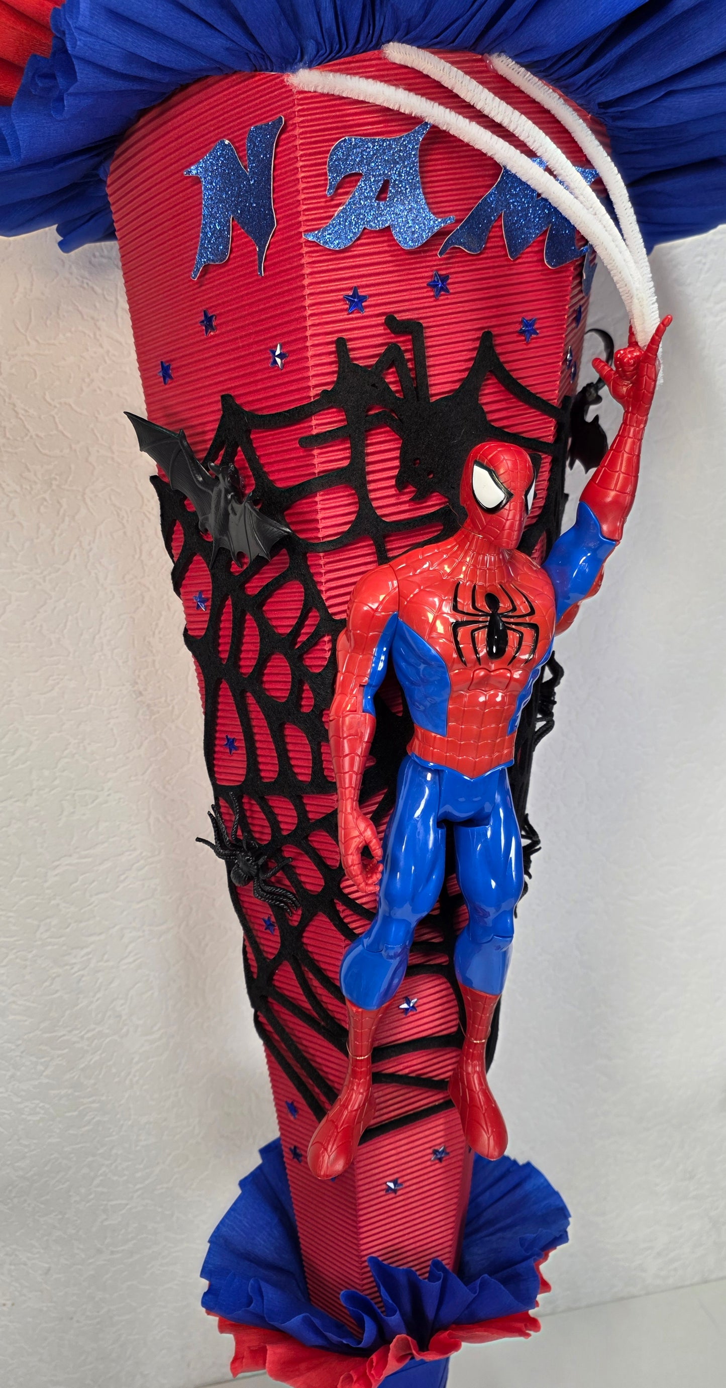 XXL SCHULTÜTE ZUCKERTÜTE Spiderman Jungs rot blau